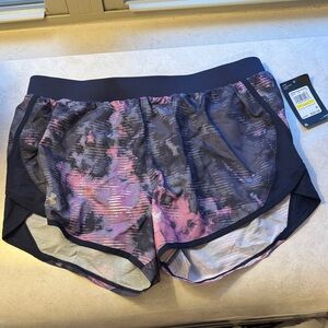 Brand New With Tags Under Armour Women's Athletic Shorts in Purple and Black